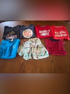 Boy size small tshirt bundle